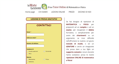 Desktop Screenshot of matelezioni.info